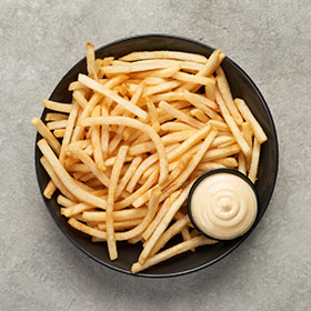 Warm Up Shoestring Fries