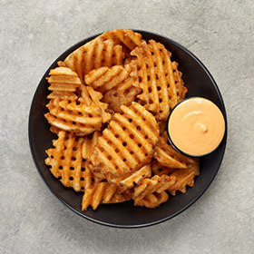 Warm Up Waffle Fries