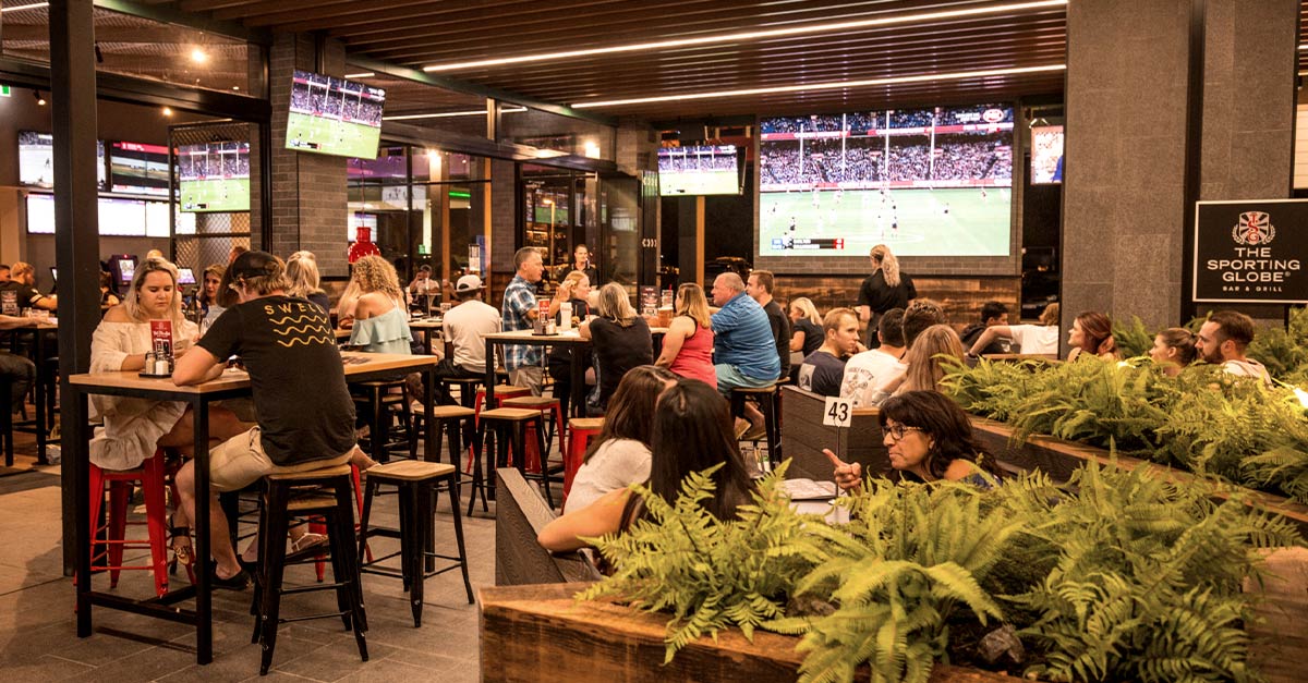 Best Sports Bar in Mandurah | The Sporting Globe